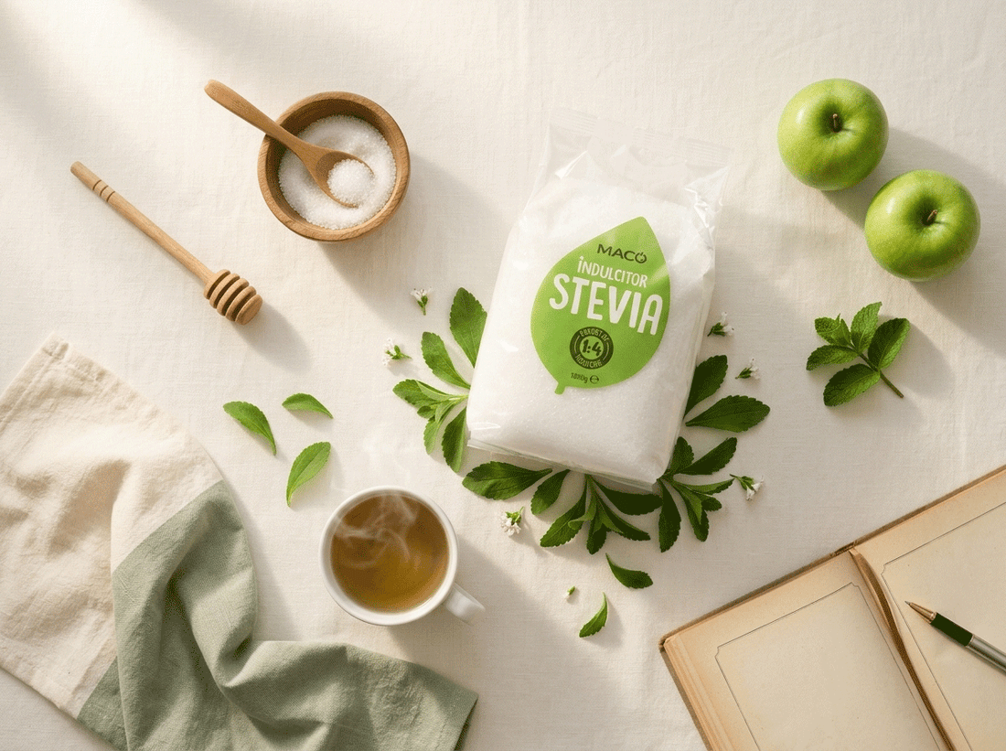 Beneficiile stevia pentru sănătate — îndulcitorul natural care înlocuiește zahărul